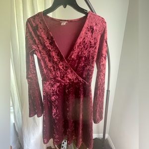 Wine colored Mossimo dress